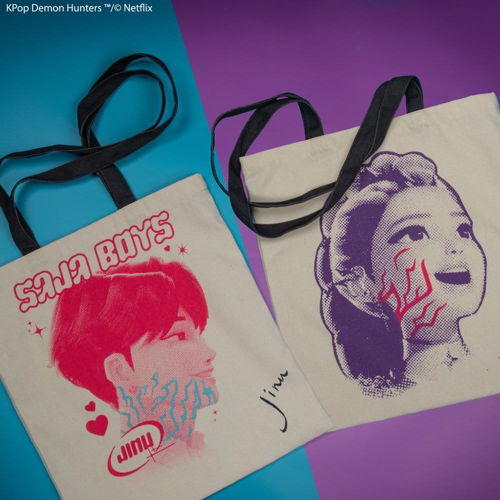 Las guerreras K-pop Bolsa de Tela Rumi & Jinu