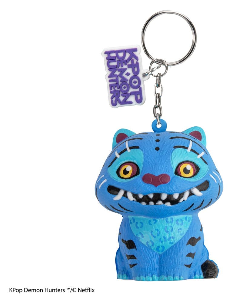 Las guerreras K-pop Llavero Squishy Derpy Tiger