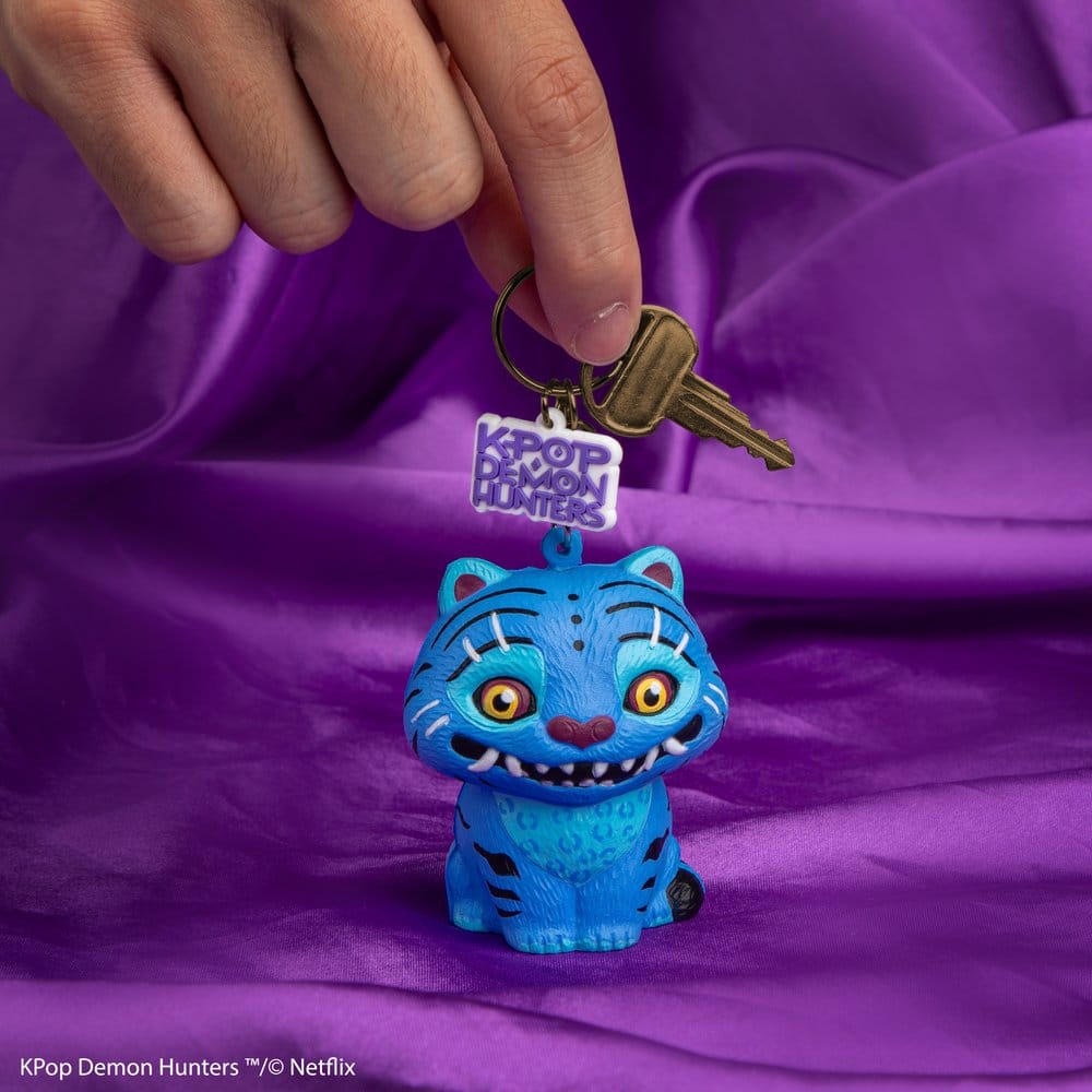 Las guerreras K-pop Llavero Squishy Derpy Tiger