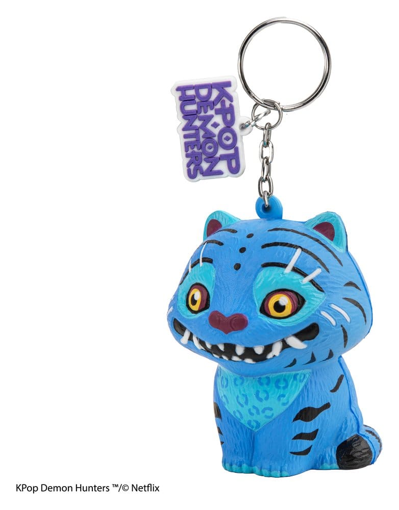 Las guerreras K-pop Llavero Squishy Derpy Tiger