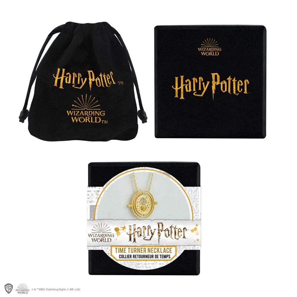 Harry Potter Collar con Colgante Giratiempo with Gift Box