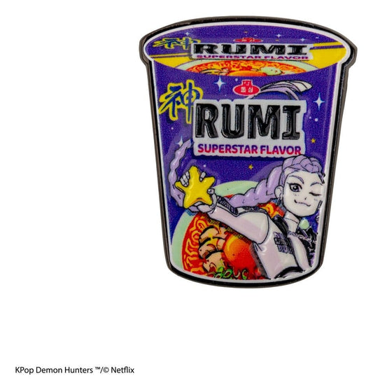 Las guerreras K-pop Pin Rumi Superstar Flavor Noodles