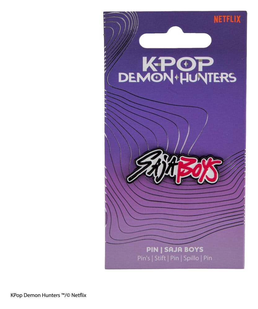 Las guerreras K-pop Pin Saja Boys