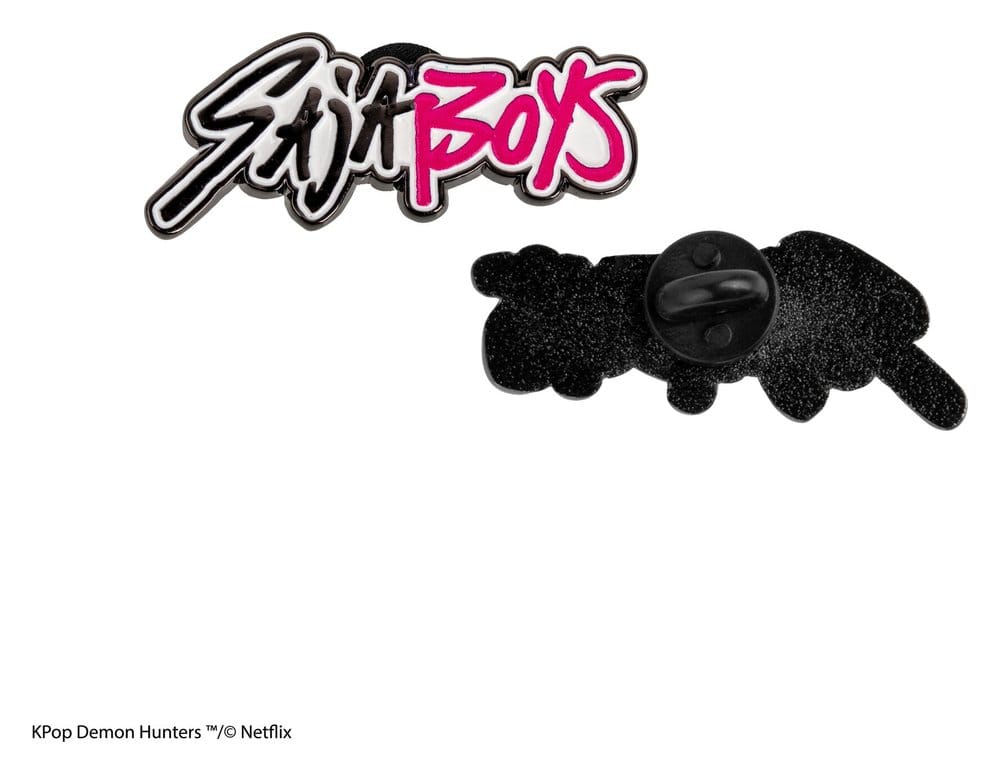 Las guerreras K-pop Pin Saja Boys