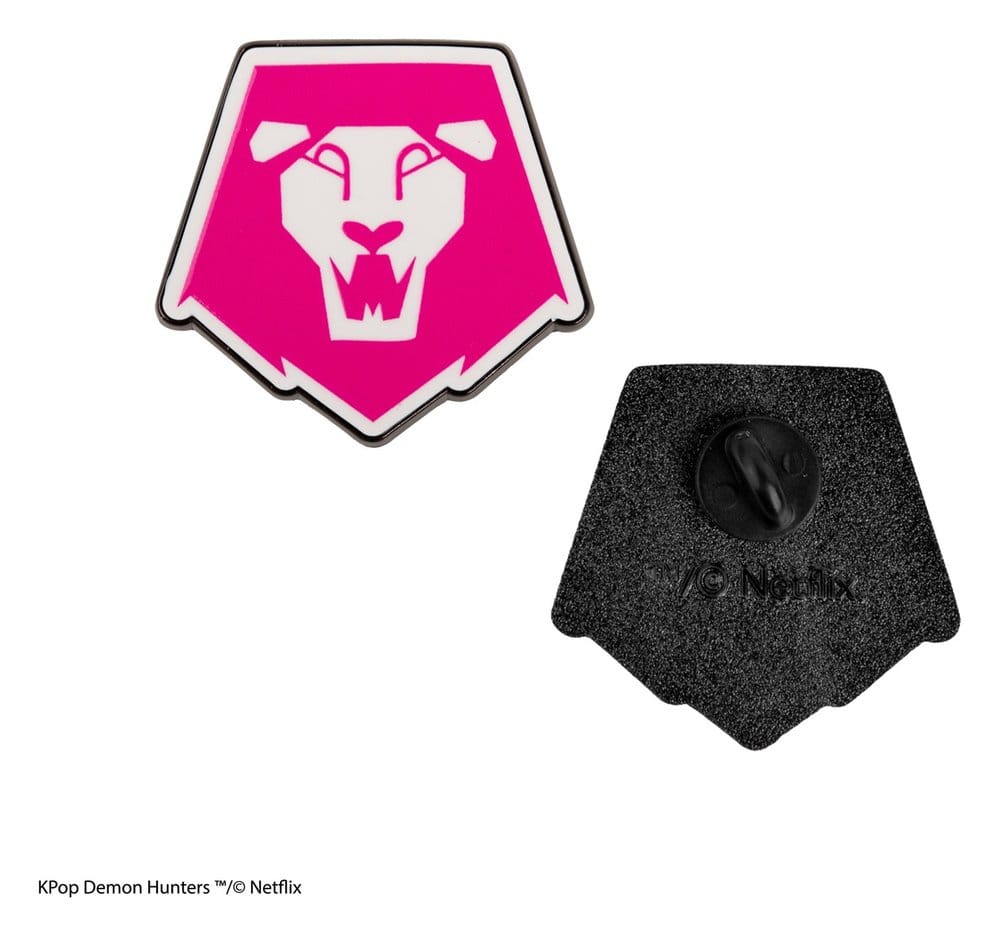 Las guerreras K-pop Pin Saja Boys logo