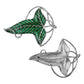 El Señor de los Anillos Broche Elven Brooch