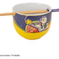 Las guerreras K-pop Bol de Ramen con Palillos Rumi Superstar Flavor
