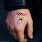 Las guerreras K-pop Tatuajes Adhesivos KPop Demon Hunters