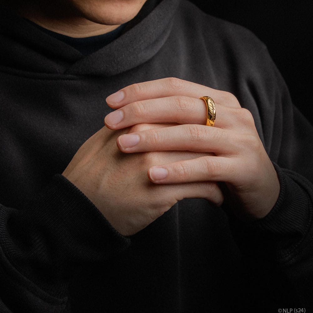 El Señor de los Anillos Collar con Colgante The one Ring