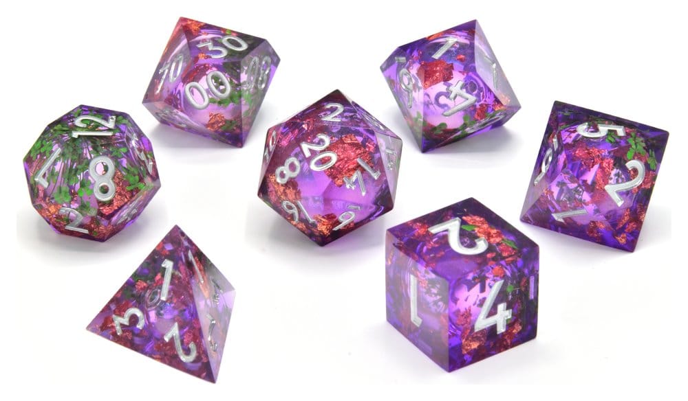 CritStones Liquid Core Pack de Dados Herbalist's Dream (7)