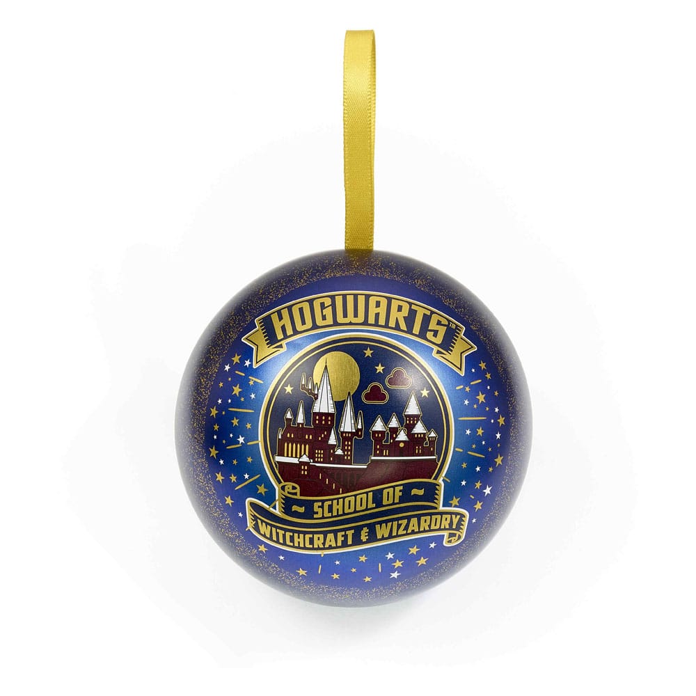 Harry Potter Bola de Navidad con collar Hogwarts School of Witchcraft and Wizardry