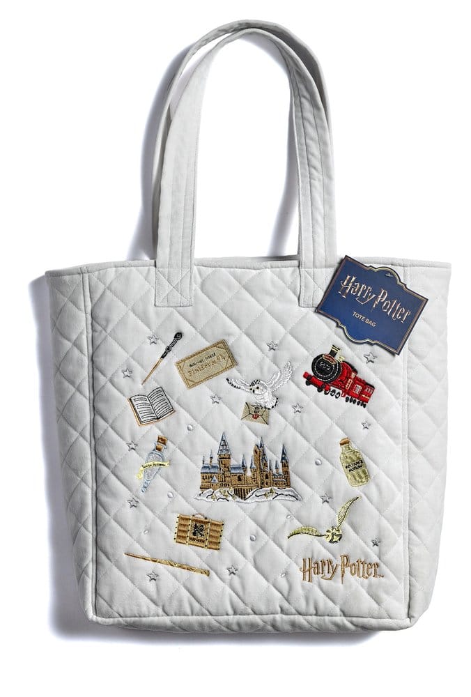 Harry Potter Bolsa Iconos Bordados de Terciopelo