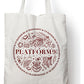 Harry Potter Bolsa Andén 9 3/4 de algodón