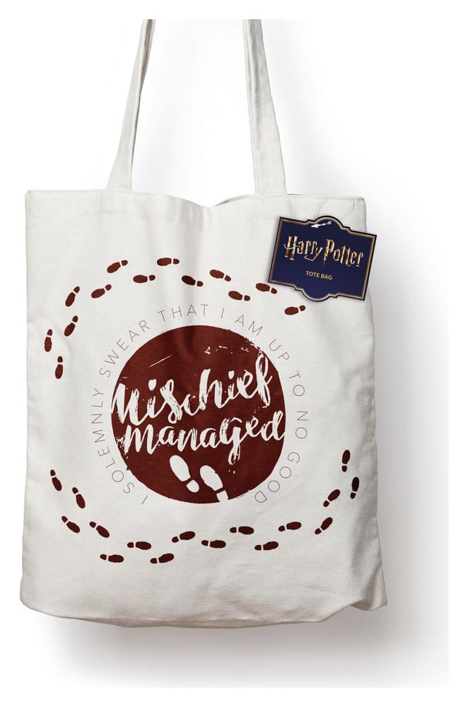 Harry Potter Bolsa Mapa del Merodeador de algodón