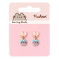 Pusheen Pendientes Drop Pink Bows