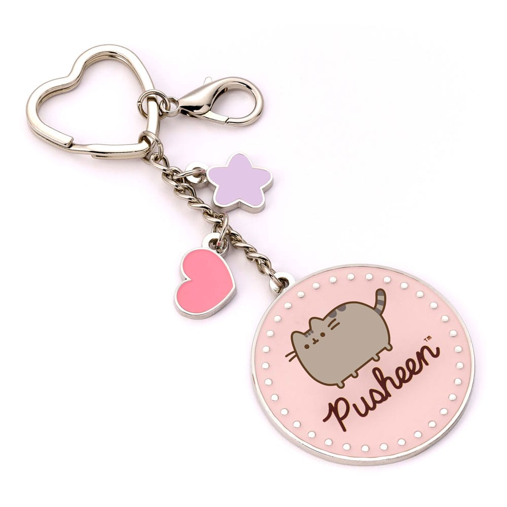 Pusheen Llavero Pink Name