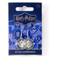 Harry Potter Pendientes Time Turner (Plateado)