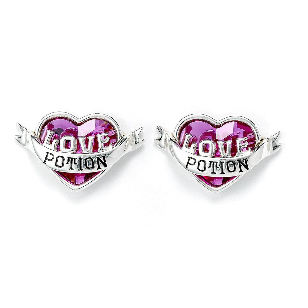 Harry Potter Pendientes Filtro de amor (Plata de ley)