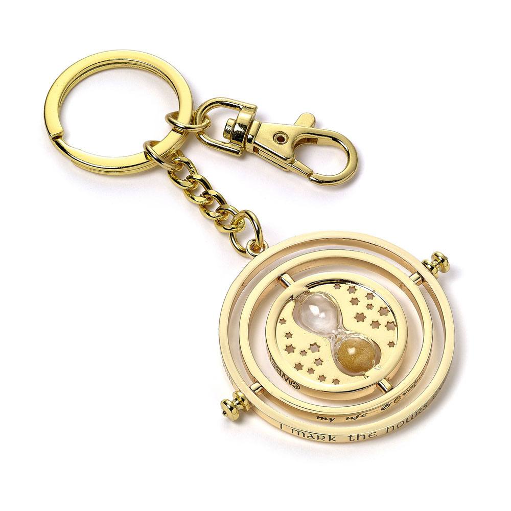 Harry Potter Llavero Time Turner (bañado en plata)