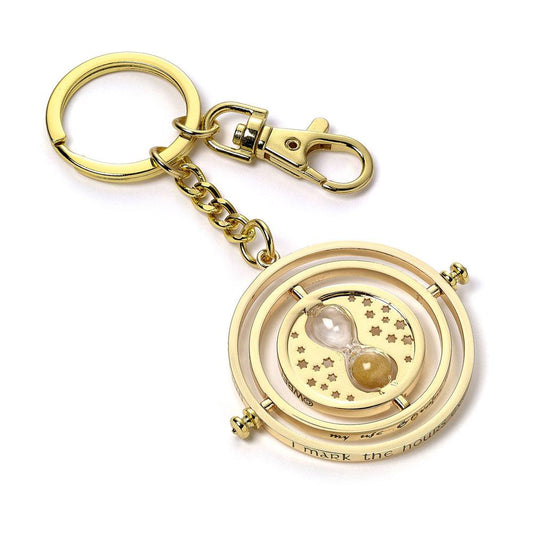 Harry Potter Llavero Time Turner (bañado en plata)