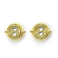 Harry Potter Pendientes Time Turner (bañado en oro)
