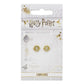 Harry Potter Pendientes Time Turner (bañado en oro)