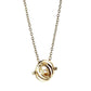 Harry Potter Collar con Colgante Spinning Time Turner (bañado en oro)