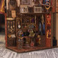 Maqueta Book Nook Flame Common Room 23 x 11 cm