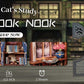 Maqueta Book Nook Count Cat´s Study 17 x 12 cm
