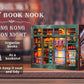 Maqueta Book Nook Hong Kong Neon Light 13 x 17 cm