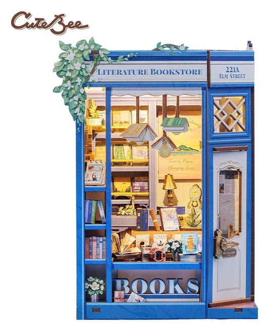 Maqueta Book Nook Literature Bookstore 17 x 12 cm