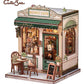 Maqueta Model Kit Miniature House Sunny Cafe 20 x 16 cm