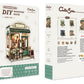 Maqueta Model Kit Miniature House Sunny Cafe 20 x 16 cm