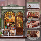 Maqueta Model Kit Miniature House Gallery Bookstore 20 x 16 cm