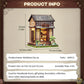 Maqueta Model Kit Miniature House Kirishima Cha-an 19 x 14 cm