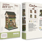 Maqueta Model Kit Miniature House Kanmi-dokoro Kurihara 19 x 15 cm