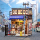 Maqueta Model Kit Miniature House Beika-cho Convenience Store 22 x 15 cm