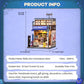Maqueta Model Kit Miniature House Beika-cho Convenience Store 22 x 15 cm