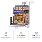 Maqueta Model Kit Miniature House Beika-cho Convenience Store 22 x 15 cm