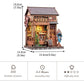 Maqueta Model Kit Miniature House Sakura O Kimono Shop 19 x 14 cm