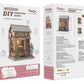 Maqueta Model Kit Miniature House Sakura O Kimono Shop 19 x 14 cm