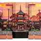 Maqueta Book Nook Twilight Sakura Path 23 x 12 cm