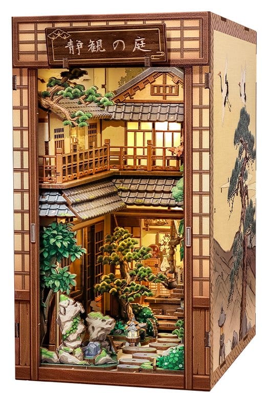 Maqueta Book Nook Serene Courtyard 22 x 12 cm