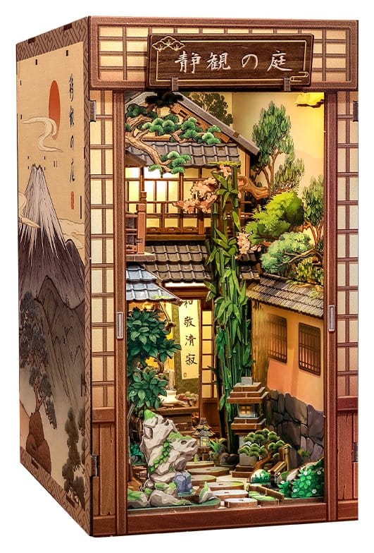 Maqueta Book Nook Serene Courtyard 22 x 12 cm