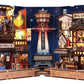 Maqueta Book Nook Tsutenkaku Ichiban Street 23 x 12 cm