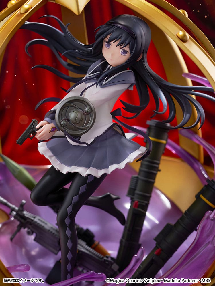Puella Magi Madoka Magica Estatua PVC 1/7 Akemi Homura 26 cm - Z POP Toys