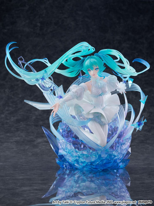 Hatsune Miku Estatua PVC 1/7 Hatsune Miku - Crystal Dress Ver. 22 cm - Z POP Toys