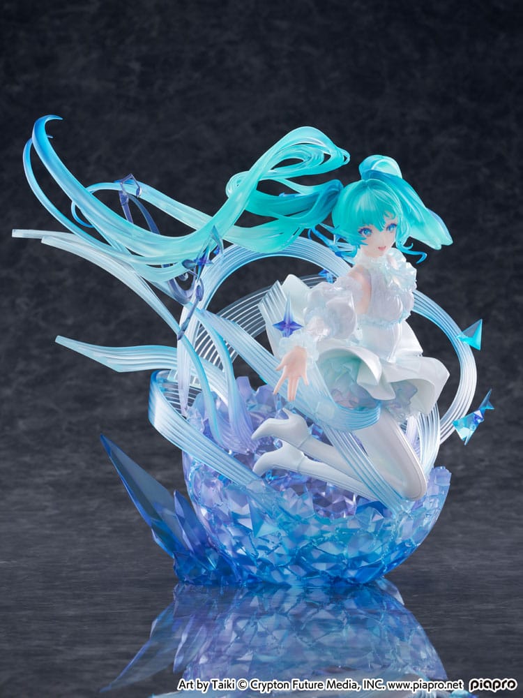 Hatsune Miku Estatua PVC 1/7 Hatsune Miku - Crystal Dress Ver. 22 cm - Z POP Toys