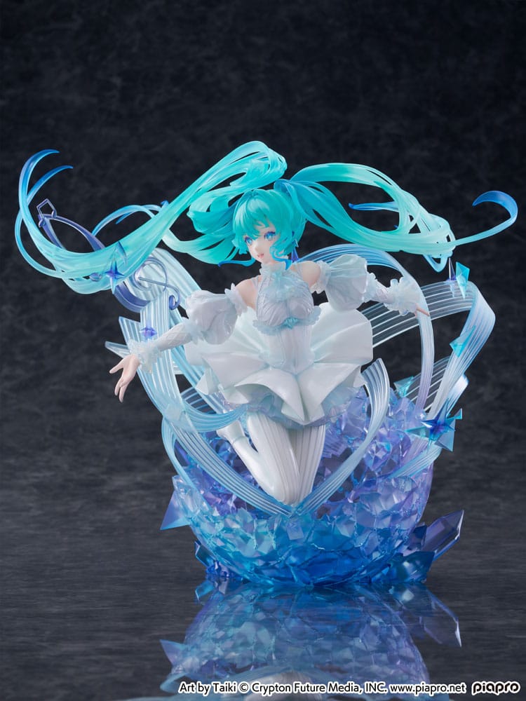 Hatsune Miku Estatua PVC 1/7 Hatsune Miku - Crystal Dress Ver. 22 cm - Z POP Toys