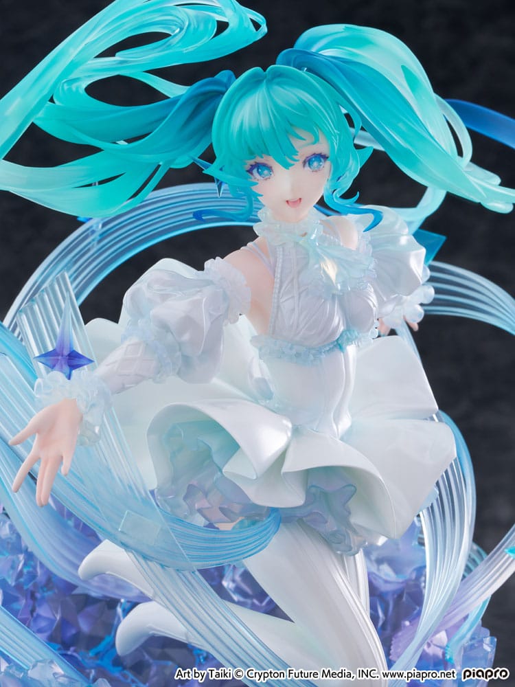 Hatsune Miku Estatua PVC 1/7 Hatsune Miku - Crystal Dress Ver. 22 cm - Z POP Toys